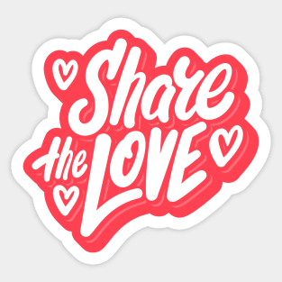 Share the love Sticker